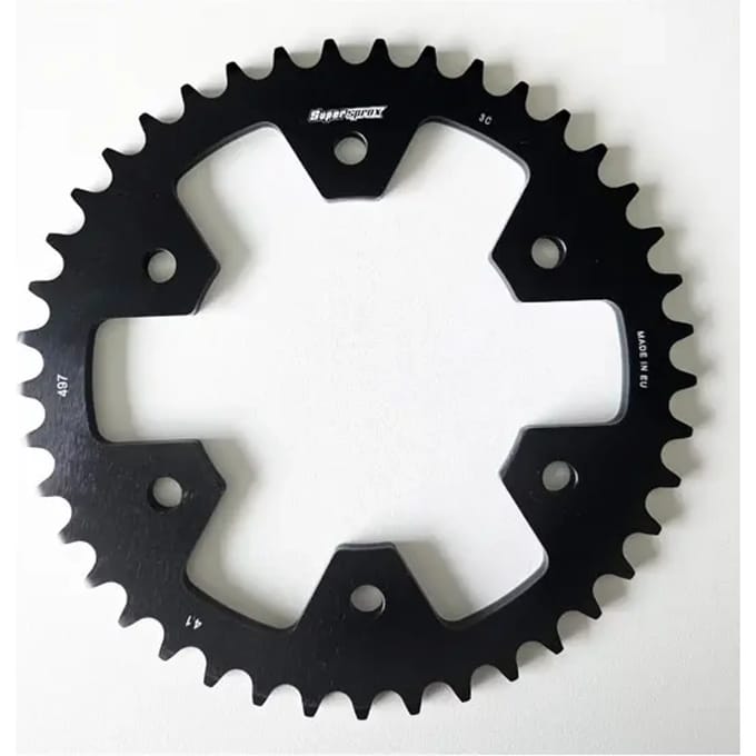 Moto aluminium kroon Supersprox 525 RAL-497:41