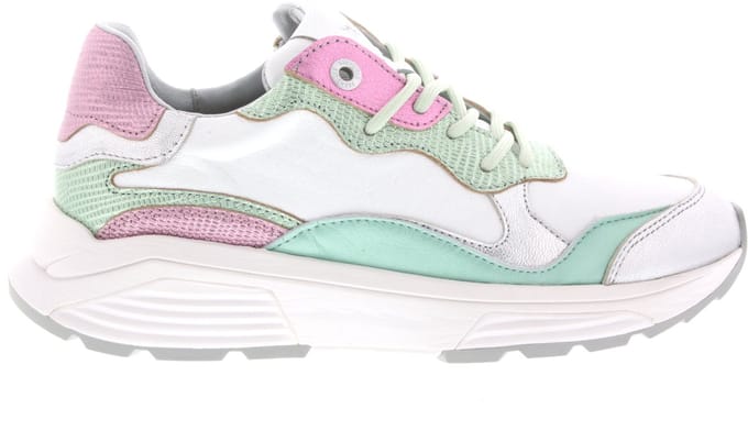 Dames Veterschoenen Xsensible Rainbow White Combi Gx Wit - Maat 41