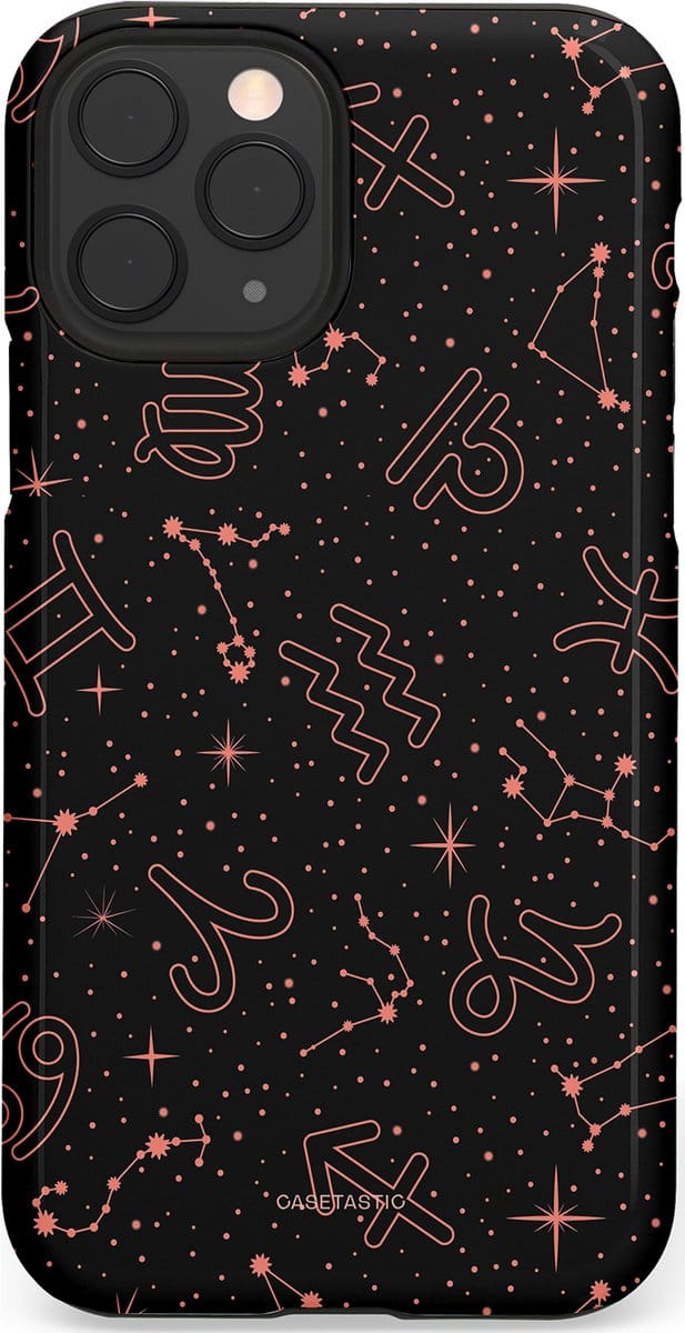 Casetastic hoesje geschikt voor Apple iPhone 11 Pro - Dubbellaagse bescherming - Astropuls - Fashion Case - Zwart