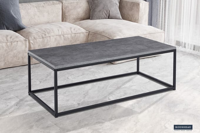 Salontafel 'Dallas' Decor Steen Grijs