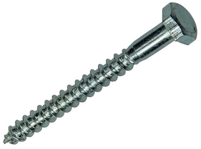 Mack Houtdraadbout 24 stuks M6 x 60 mm