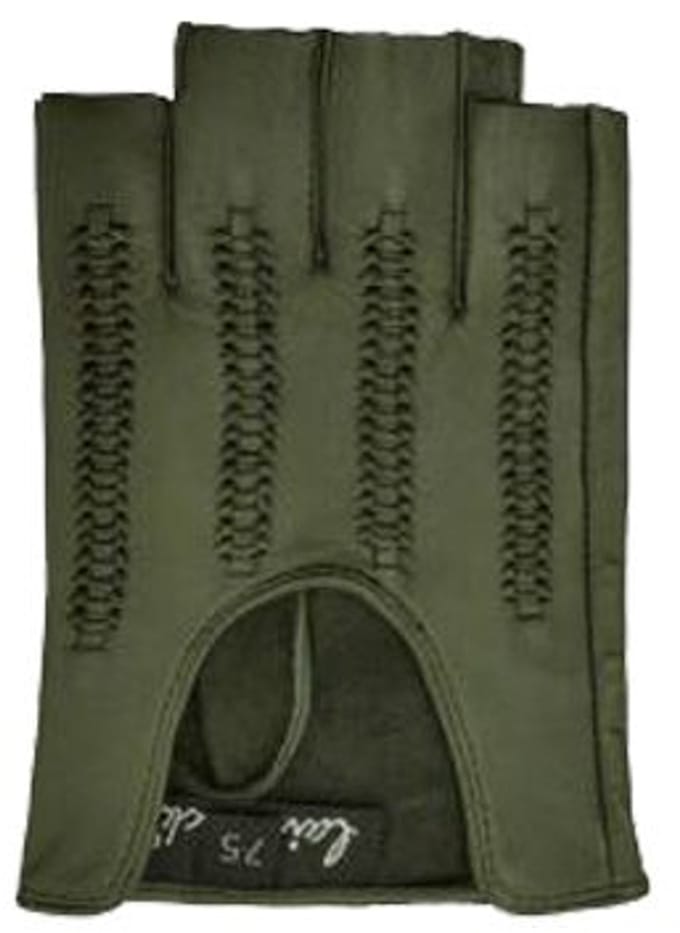 Laimbock handschoenen Saltillo grijs - groen - 8.5