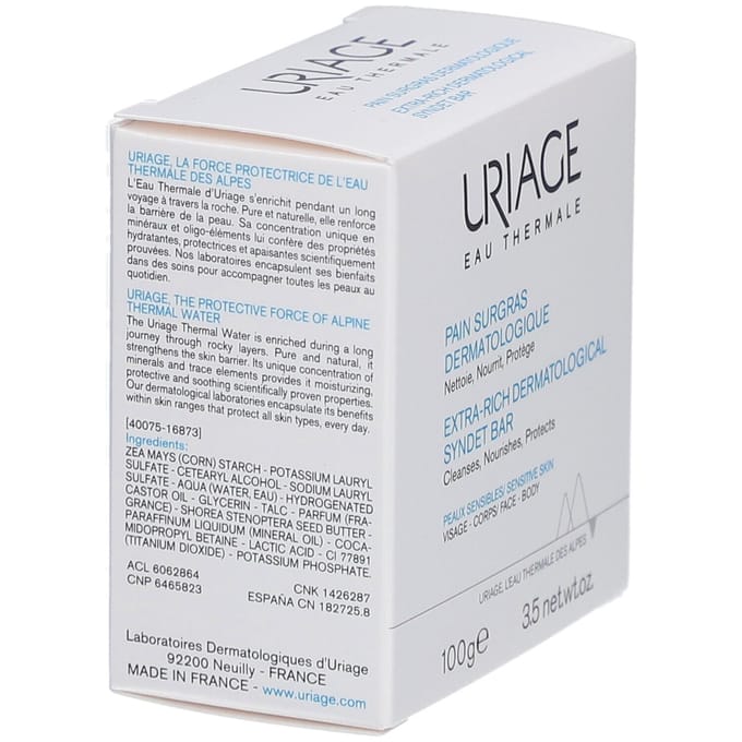 Uriage Thermaal water pain surgras 100 Gram
