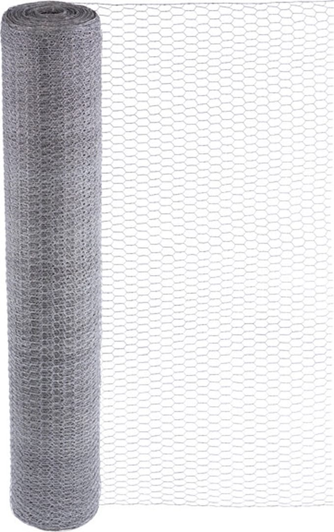 Kippengaas 13mm 0.70mm 50cm x 25m gegalvaniseerd