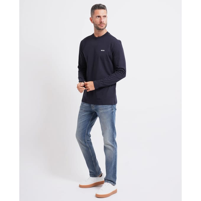 Boss T-shirts en Blue Polo