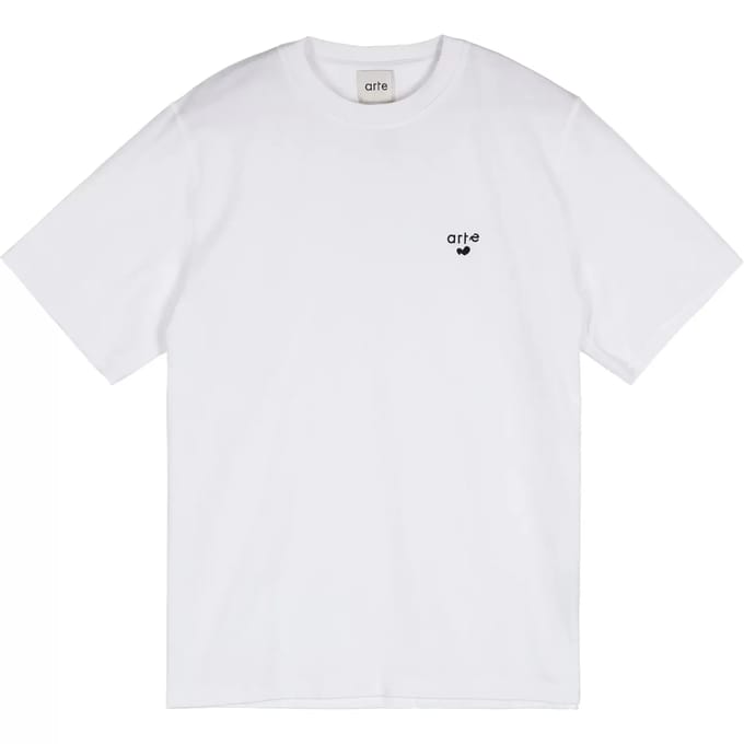 Heren T-shirt Heart Logo Tee White