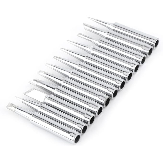 12 Pièces    Remplacement Gratuit Station de Soudage Fer à Souder Kit d'Outils