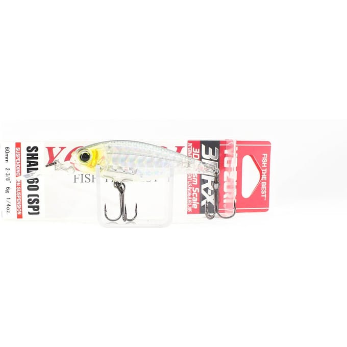 Yo Zuri 3DR-X Shad 60SP Suspend Lure R1438-PSBL (8190) white