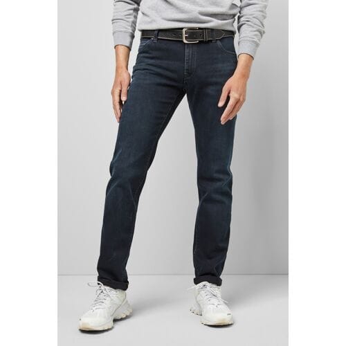 Meyer Jeans M5 Regular Subtle Stretch Fairtrade Cotton Denim Donker Blauw / male