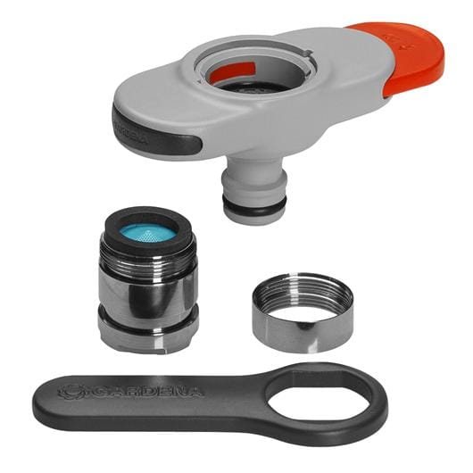 GARDENA Kraanadapter Binnenshuis - Kraanstuk - Voor Tuinslang - M22/M24