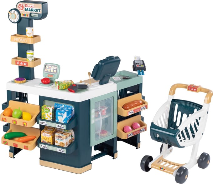 Smoby - Maxi Market Supermarket - Supermarkt - Winkel