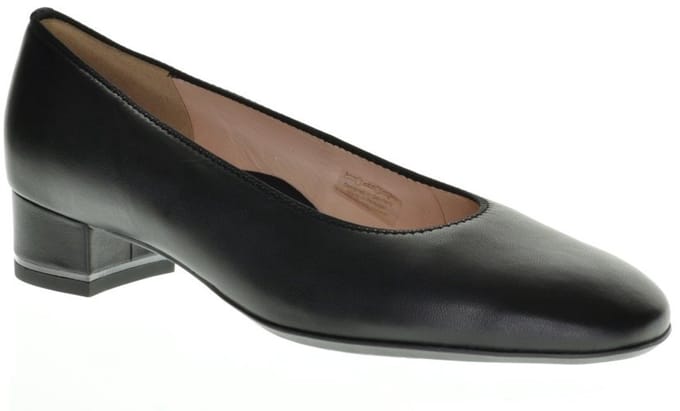 Ara Brede Zachtlederen Zwart Comfort Pump maat 39