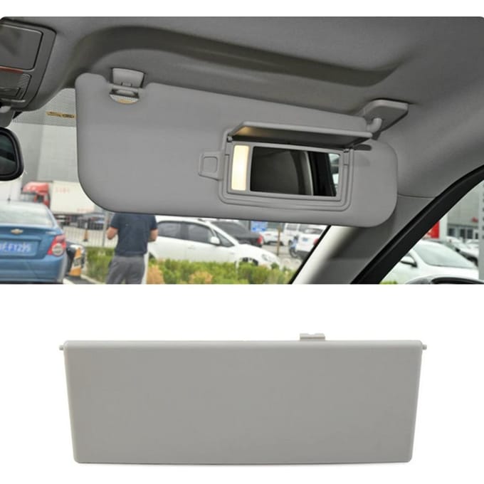 Couvercle de rétroviseur pare-soleil gris pour Land Rover Range Rover Sport Evoque Discovery 4 gray
