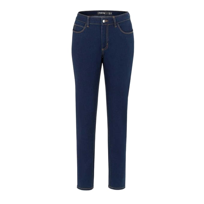 Firetrap Skinny jeans voor dames met middelhoge taille (Marine)