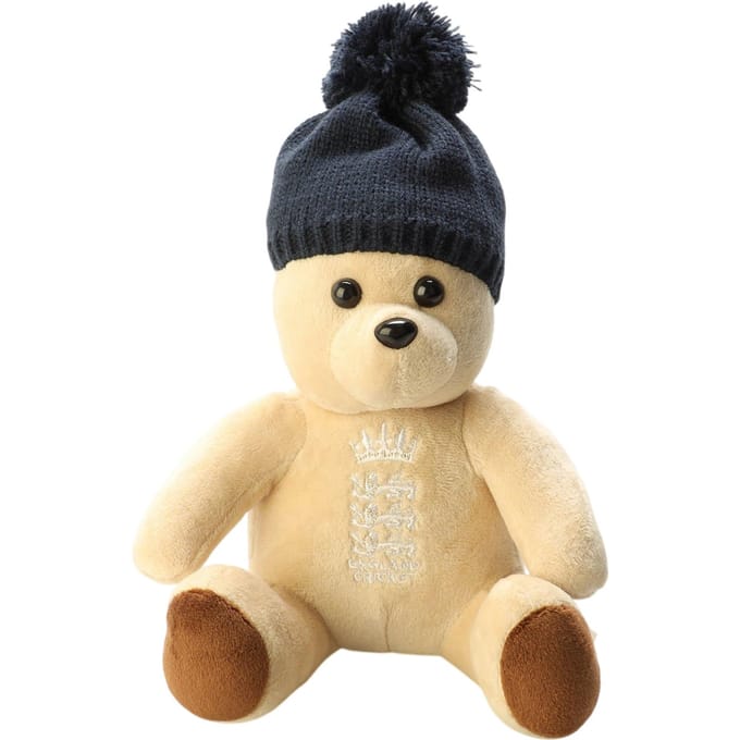 Castore Gebreide muts met pompon (Blauw)