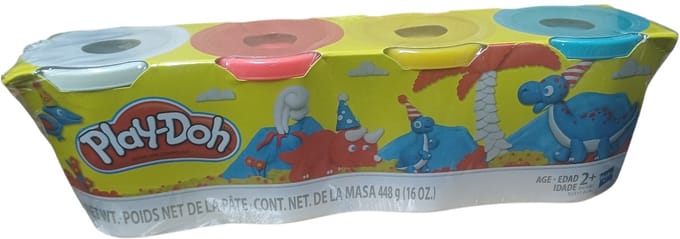 Play-Doh Klei 4-Potjes-Hasbro