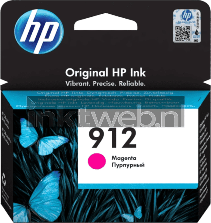 HP Inktcartridge 912 (3YL78AE) Magenta