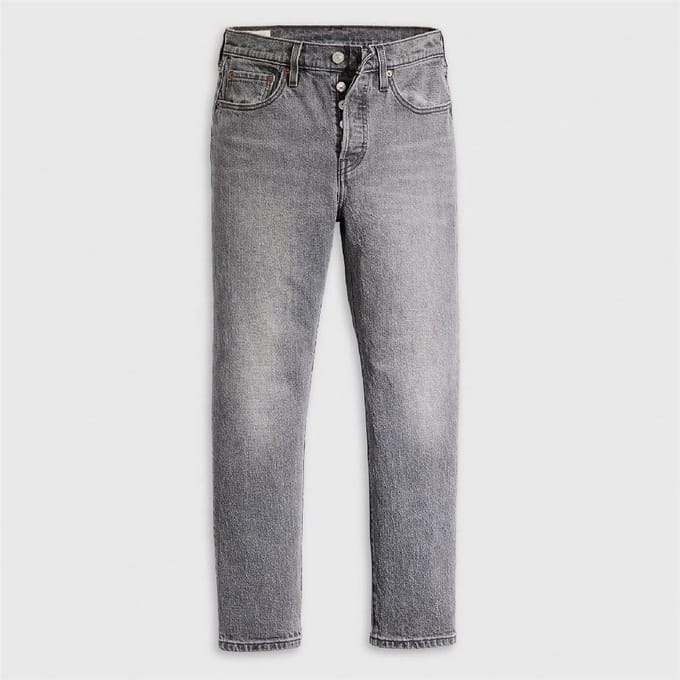 Levis Dames/Dames 501 Korte Jeans (De weg op)