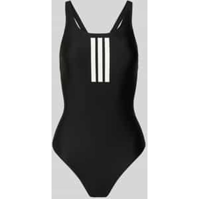 Adidas Performance 3-Stripes V-Back Badpak - Dames - Zwart