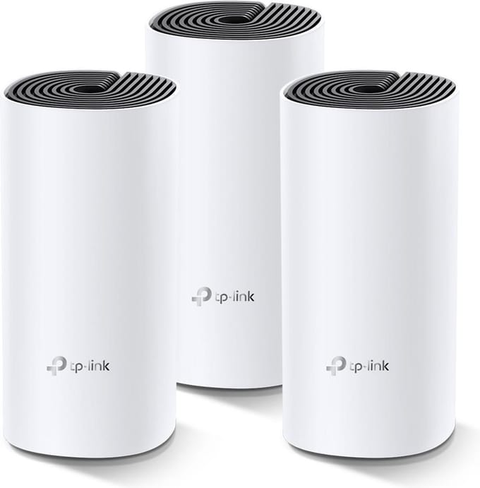 TP-Link Deco M4 (3-pack) Dual-band (2.4 GHz / 5 GHz) Wi-Fi 5 (802.11ac) Wit 2 Intern
