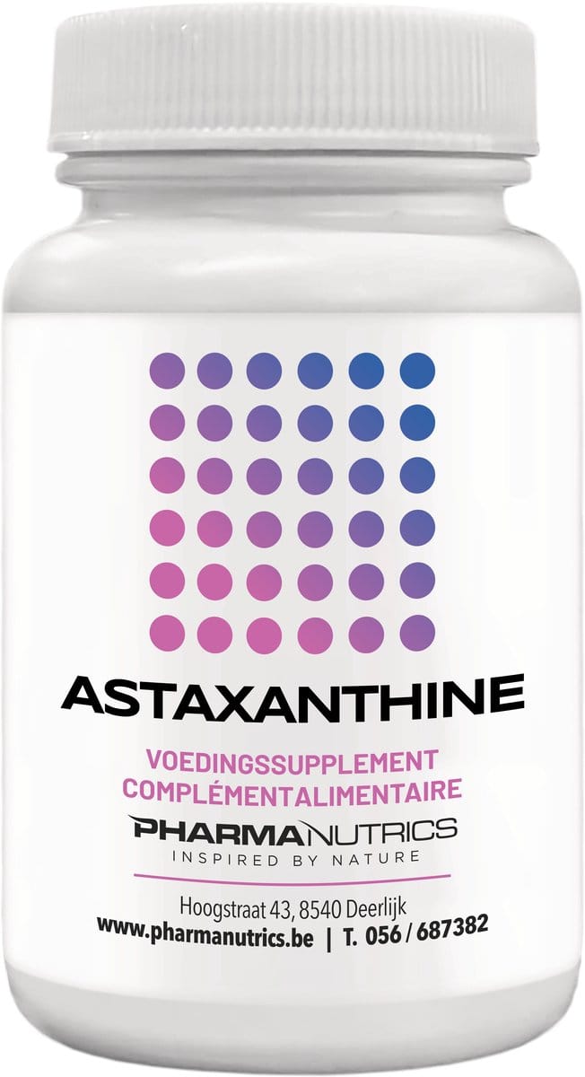 Astaxanthine PharmaNutrics – Natuurlijke Antioxidant (60 V-Caps)