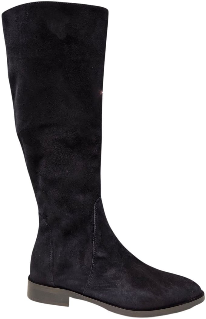 Gianluca Pisati Blauwe Suede Dames Laarzen - Blauw - 41