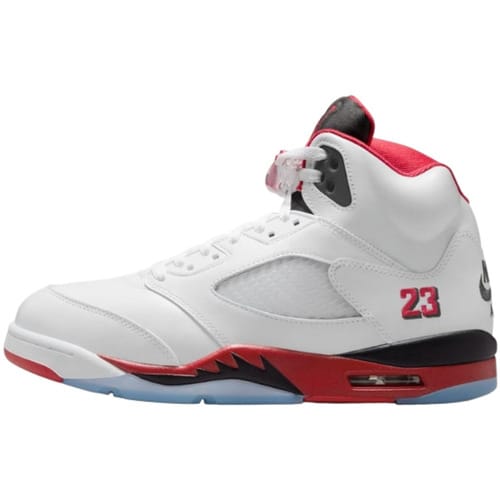 Basketbalschoenen Nike 5 Retro Fire Red Black Tongue (2025)
