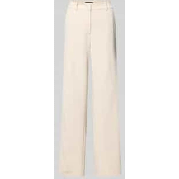 Stoffen broek met achterzakken Model 'AMELIE'