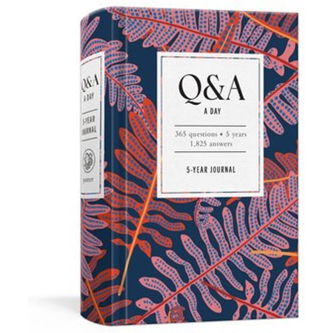 Q&A A Day Bright Botanicals: 5-Year Journal - Q&A A Day - Potter Gift