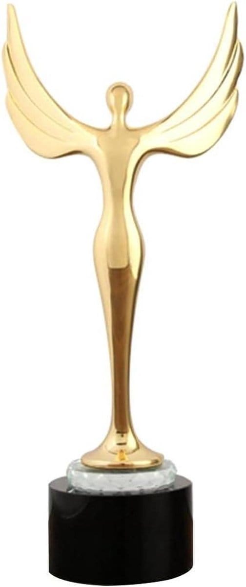 Trofee Beker - Winnaarsbeker Kampioen - Wedstrijd Prijzen - Gratis Gravering - 30.5cm Hoog - Goud