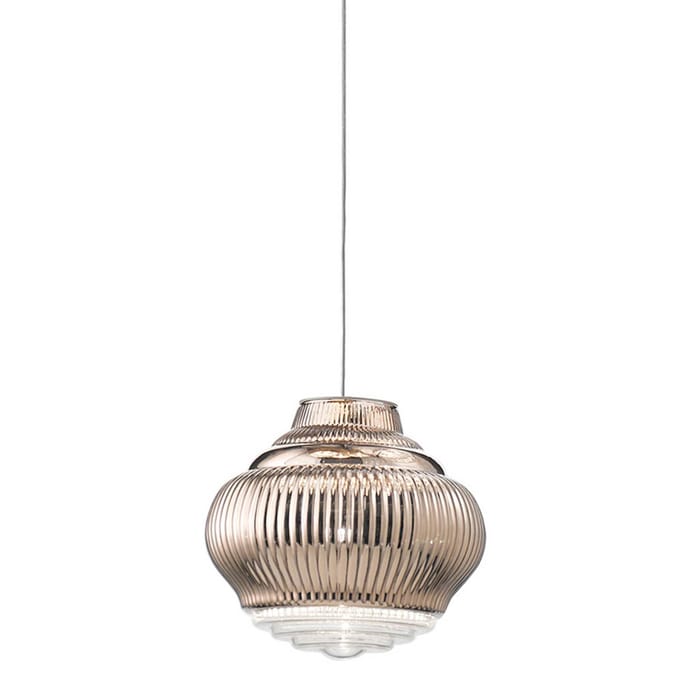 AILATI Bonnie hanglamp 130 cm roségoud metallic