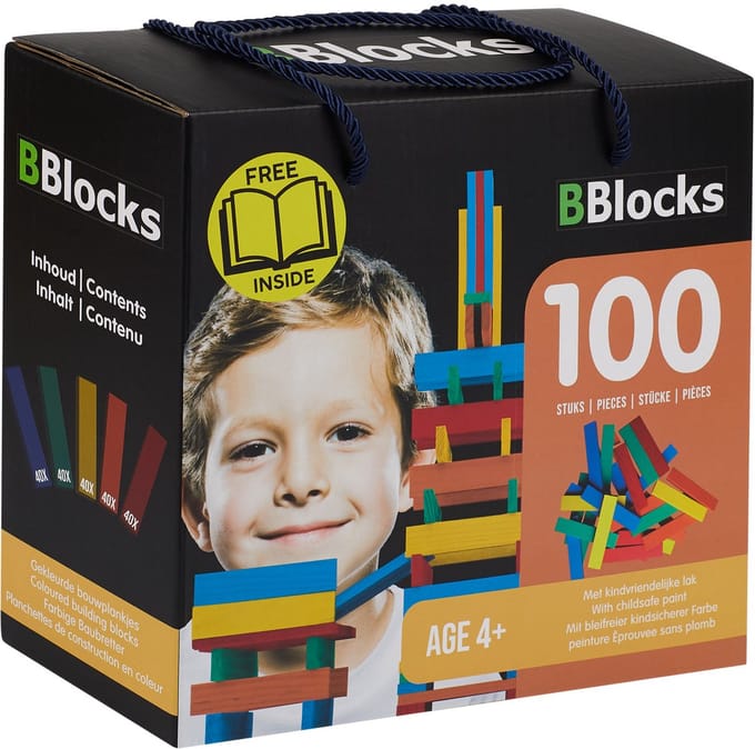 BBlocks Building Boards Color 100dlg.