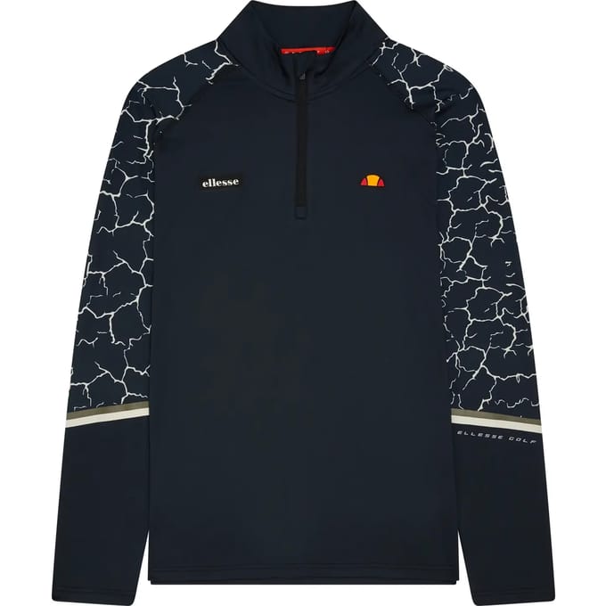T-shirt met halve rits Ellesse Samsi