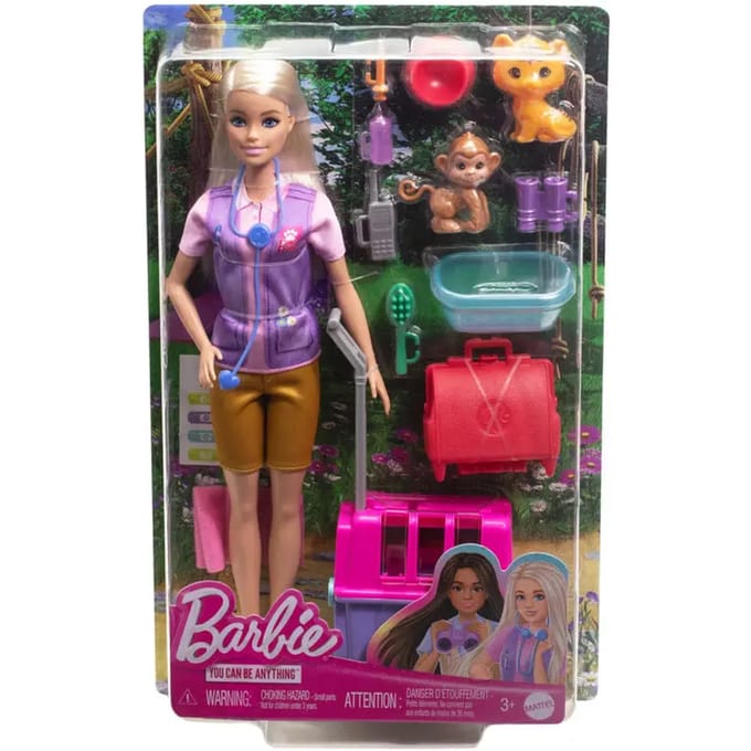 Dier redden en herstellen pop Mattel