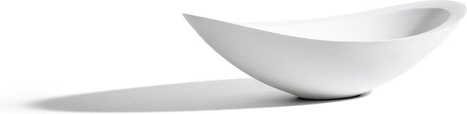 Mawialux opzet waskom - Solid surface - 58x33 cm - Mat wit - Bruce