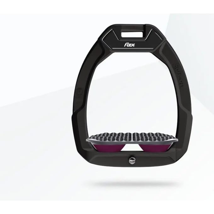 Veiligheidse intempels Endurance Zwart/Grijs/Paars Flex-On Safe-On