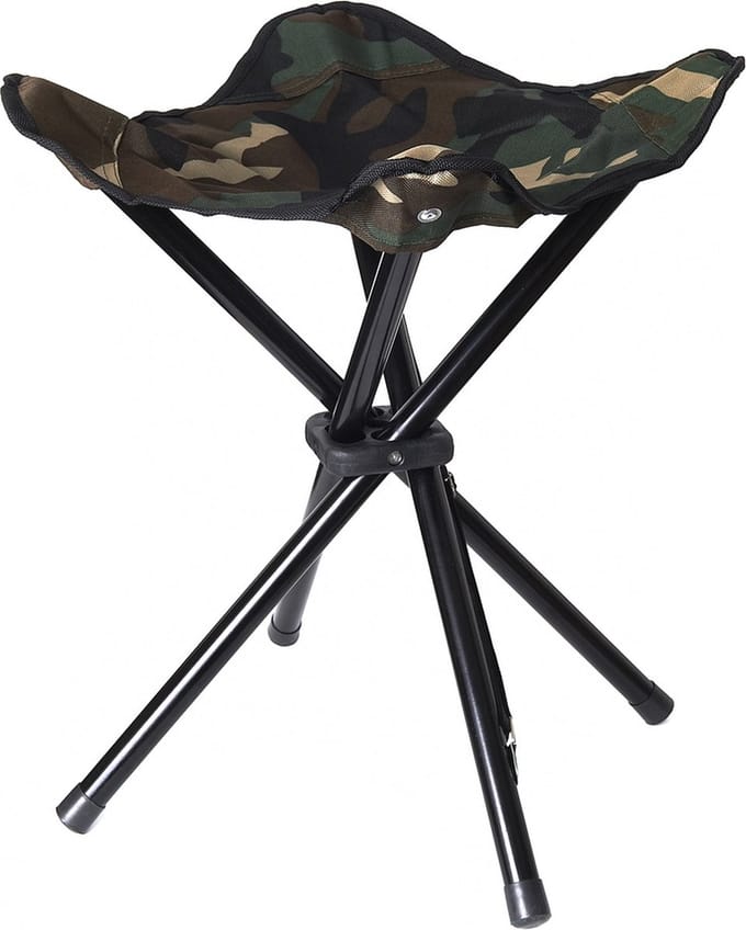 Fosco - Vierpoots krukje - woodland camo