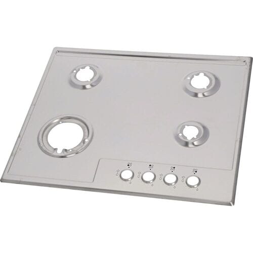 AEG bovenblad, inox, 594x510mm 140132490057