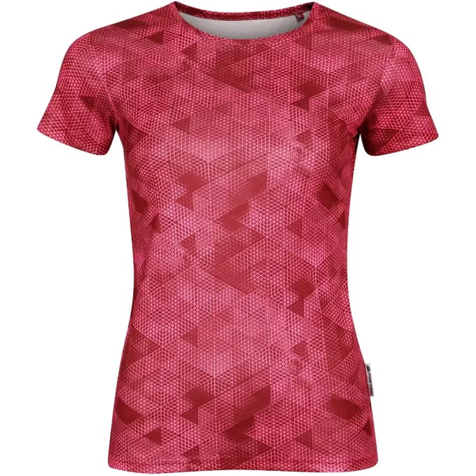 Alpine Pro Quatra T-shirt Met Korte Mouwen Rood M Vrouw