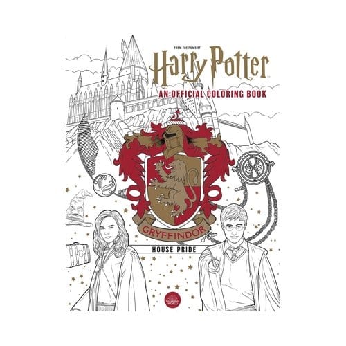 Harry Potter: Gryffindor House Pride: The Official Coloring Book - Harry Potter - Insight Editions