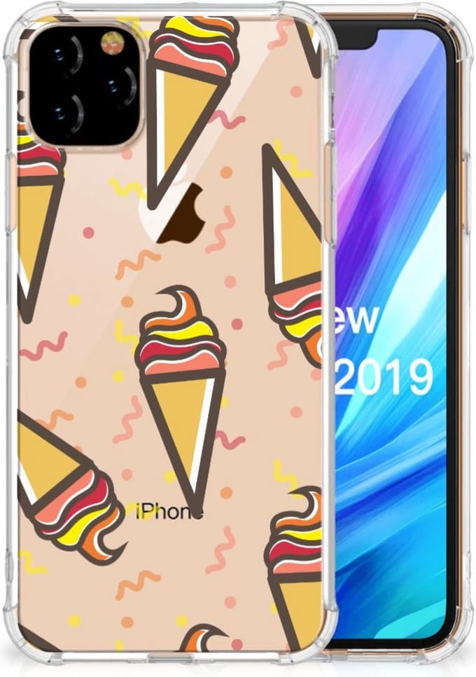 Apple iPhone 11 Pro Max Beschermhoes Icecream