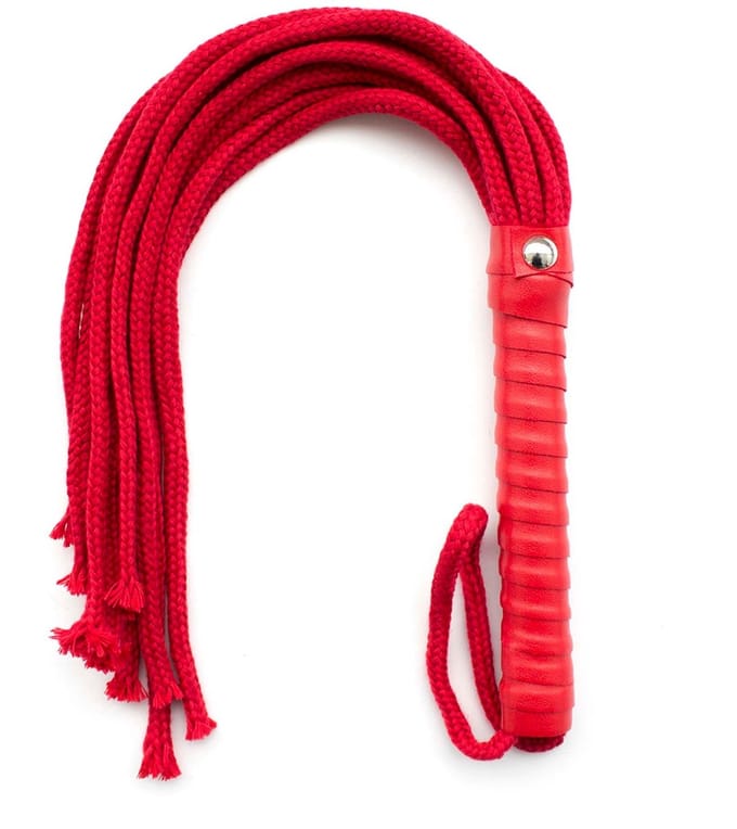 Smart Moves - Touw Flogger - 49 cm - Rood