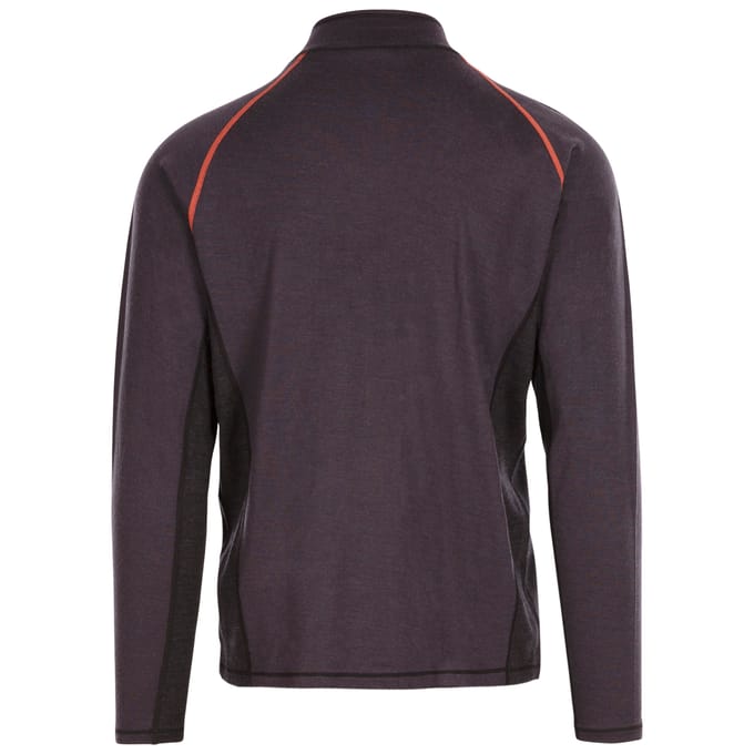 Trespass Heren Stan Thermo Top (Donkergrijs mergel)