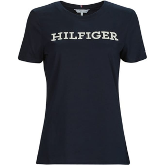 Tommy Hilfiger  T-shirt Korte Mouw REG MONOTYPE EMB C-NK SS