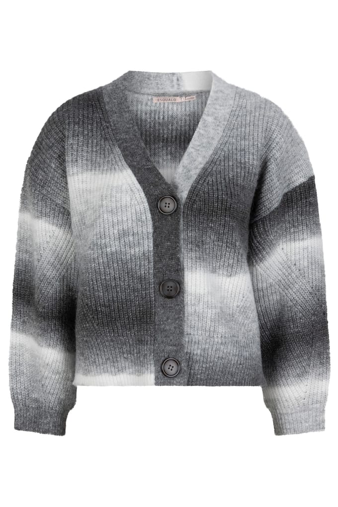 EsQualo Cardigan Multicolor Grey Taglia: S | Giacche Outlet | Donna | Grigio