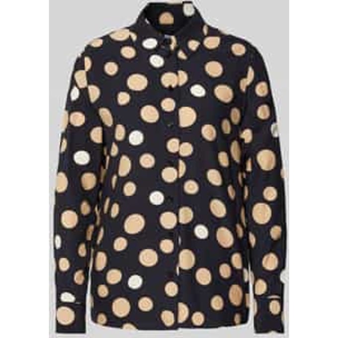 Overhemdblouse met knoopsluiting