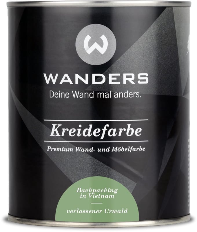 Wanders24 Shabby Chic krijtverf – mat groen – 750 ml