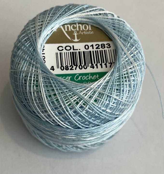 Haakgaren extra fijn Anchor special no 80. kleur 01283