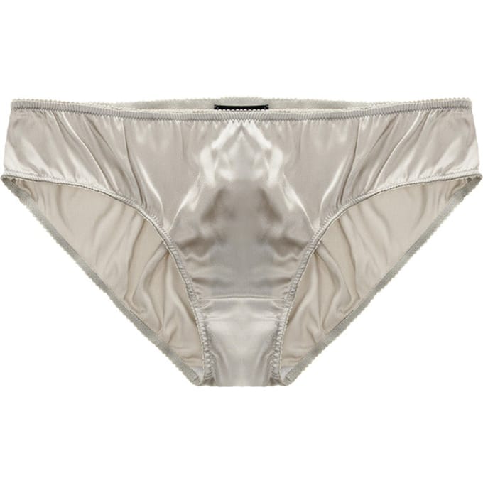 Grijs zijde briefjes Dolce & Gabbana