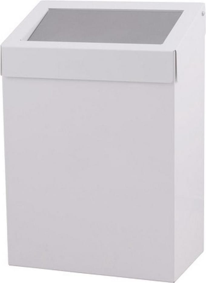 Dutch Bins| Afvalbak | Gesloten | Wit | Inhoud: 20 liter